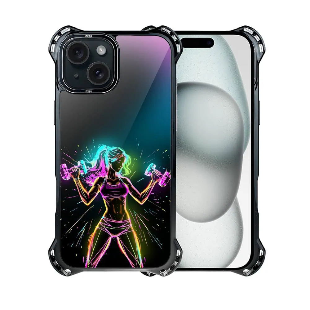 Etui do iPhone 15, Ibizu DropGuard Ultra z MagSafe, #ElectroMove, Wibracja fitness