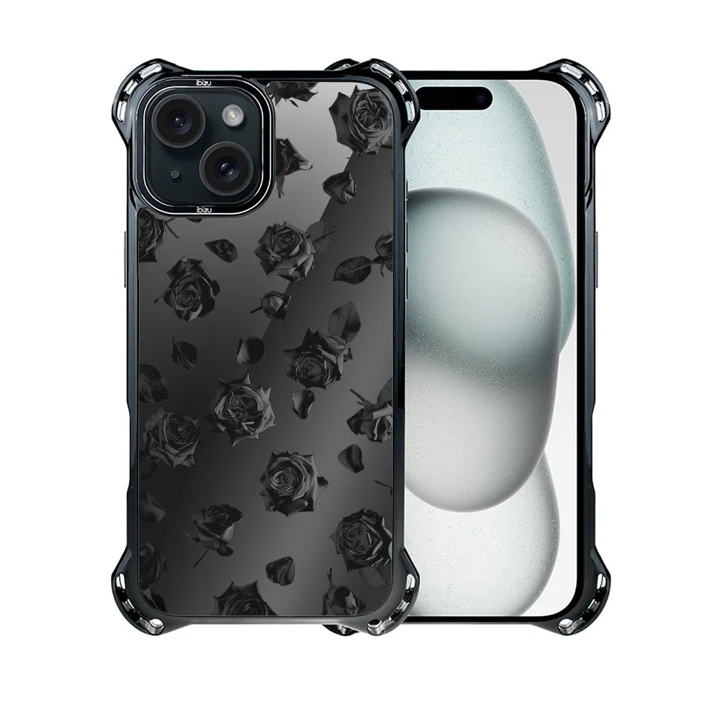 Etui do iPhone 15, Ibizu DropGuard Ultra z MagSafe, Midnight, Sen róż