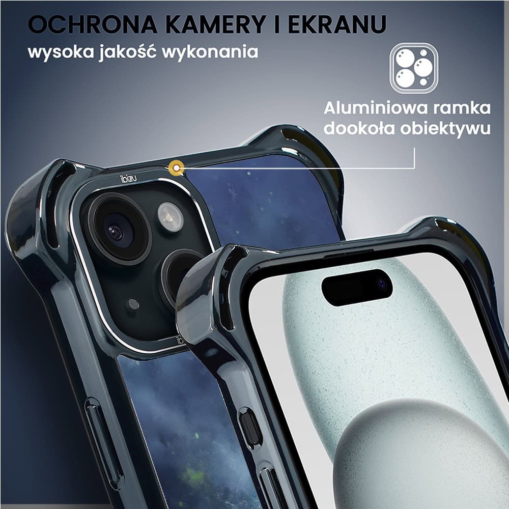 Etui do iPhone 15, Ibizu DropGuard Ultra z MagSafe, #Move, Piłka nożna