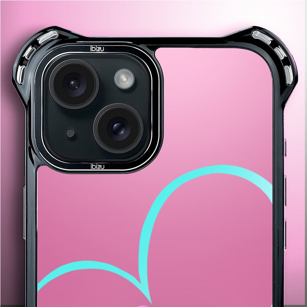 Etui do iPhone 15, Ibizu DropGuard Ultra z MagSafe, #Move, Pump it love