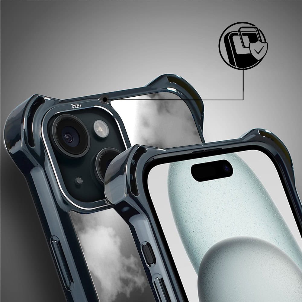 Etui do iPhone 15, Ibizu DropGuard Ultra z MagSafe, Noir City, Burj Khalifa