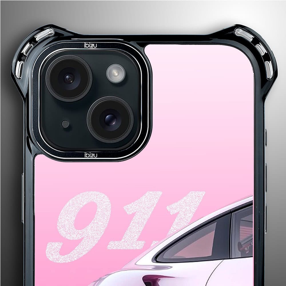 Etui do iPhone 15, Ibizu DropGuard Ultra z MagSafe, TechDrive, 911 różowe