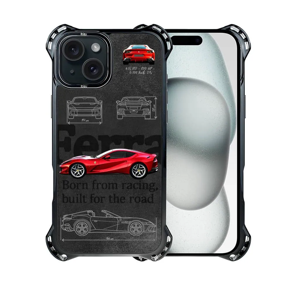 Etui do iPhone 15 Plus, Ibizu DropGuard Ultra z MagSafe, TechDrive, 812 Superfast