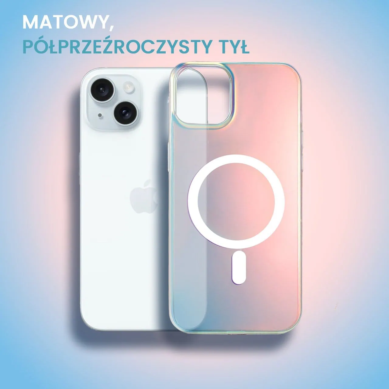 Etui do iPhone 15 Plus Magsafe California Sunset, zmieniające kolor (OUTLET)