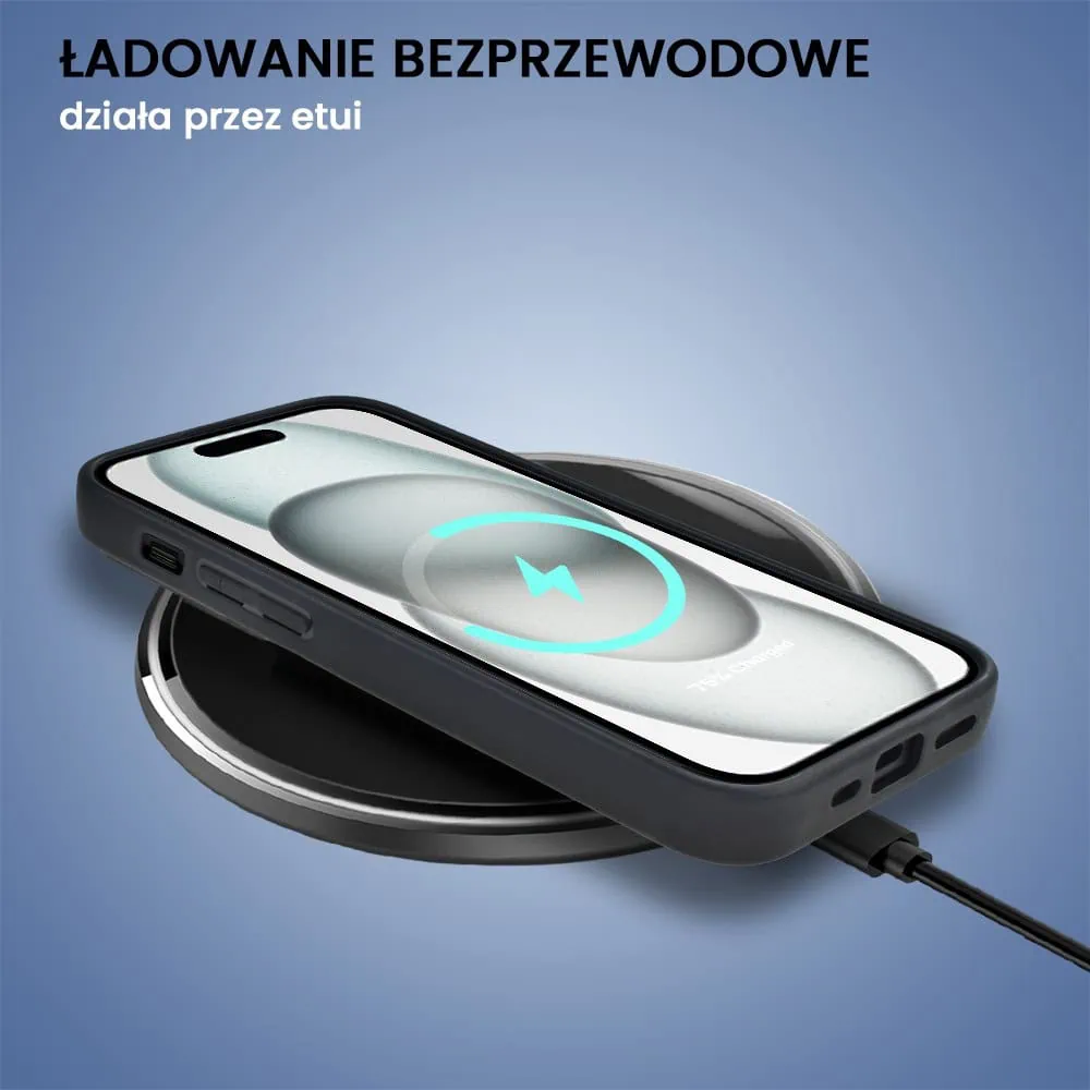 Etui do iPhone 15 Magsafe Camera Beam Stand pancerne, osłona kamery z podstawką, różowe (OUTLET)