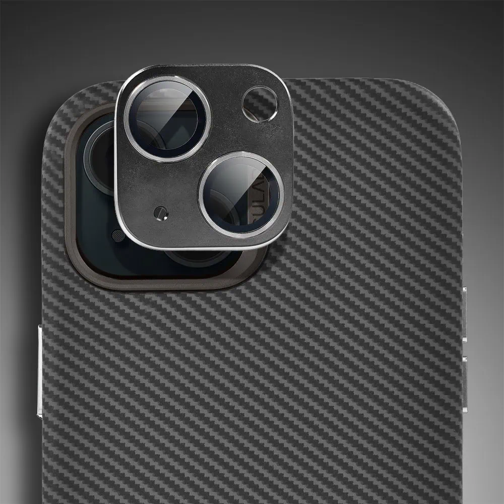 Etui do iPhone 15, Magsafe Carbon Skin, cienkie, karbonowe, Sulada original, czarne