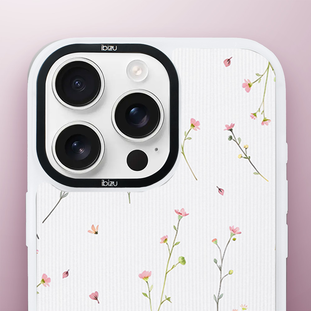 Etui do iPhone 15 Pro IBIZU DropGuard Matt z MagSafe, Pastel Bloom, Polna fantazja