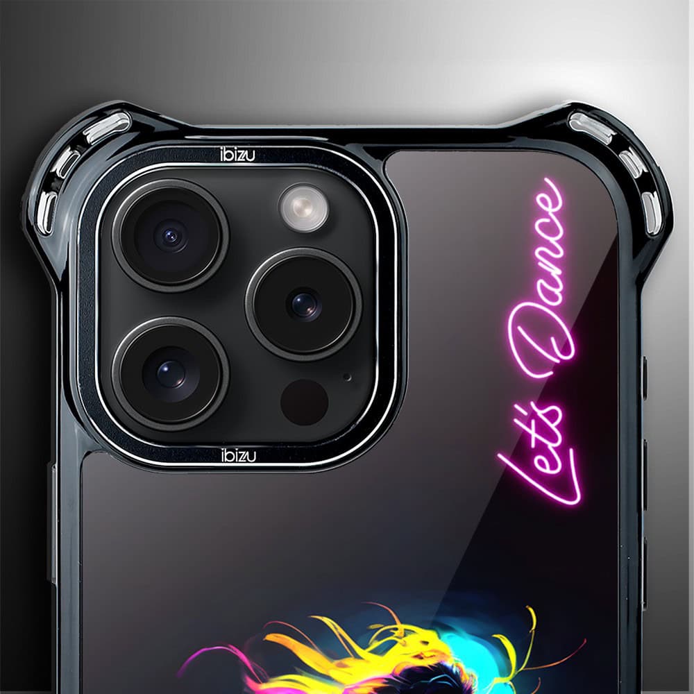 Etui do iPhone 15 Pro Max, Ibizu DropGuard Ultra z MagSafe, #ElectroMove, Taneczny rytm