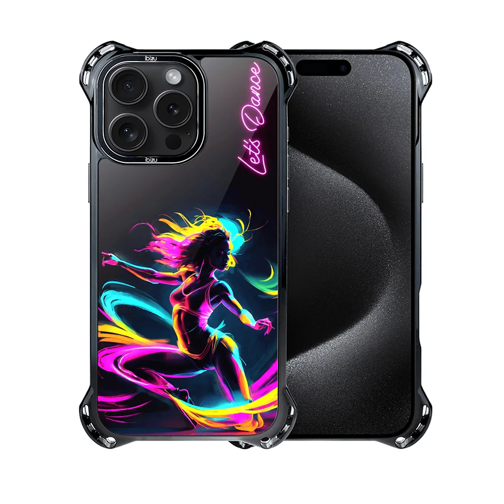Etui do iPhone 15 Pro Max, Ibizu DropGuard Ultra z MagSafe, #ElectroMove, Taneczny rytm