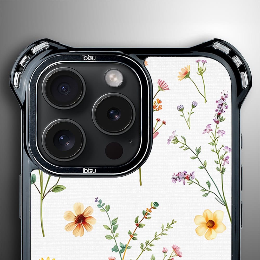 Etui do iPhone 15 Pro, Ibizu DropGuard Ultra z MagSafe, Pastel Bloom, Letni bukiet
