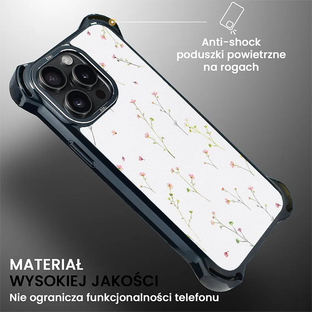 Etui do iPhone 15 Pro Max, Ibizu DropGuard Ultra z MagSafe, Pastel Bloom, Polna fantazja