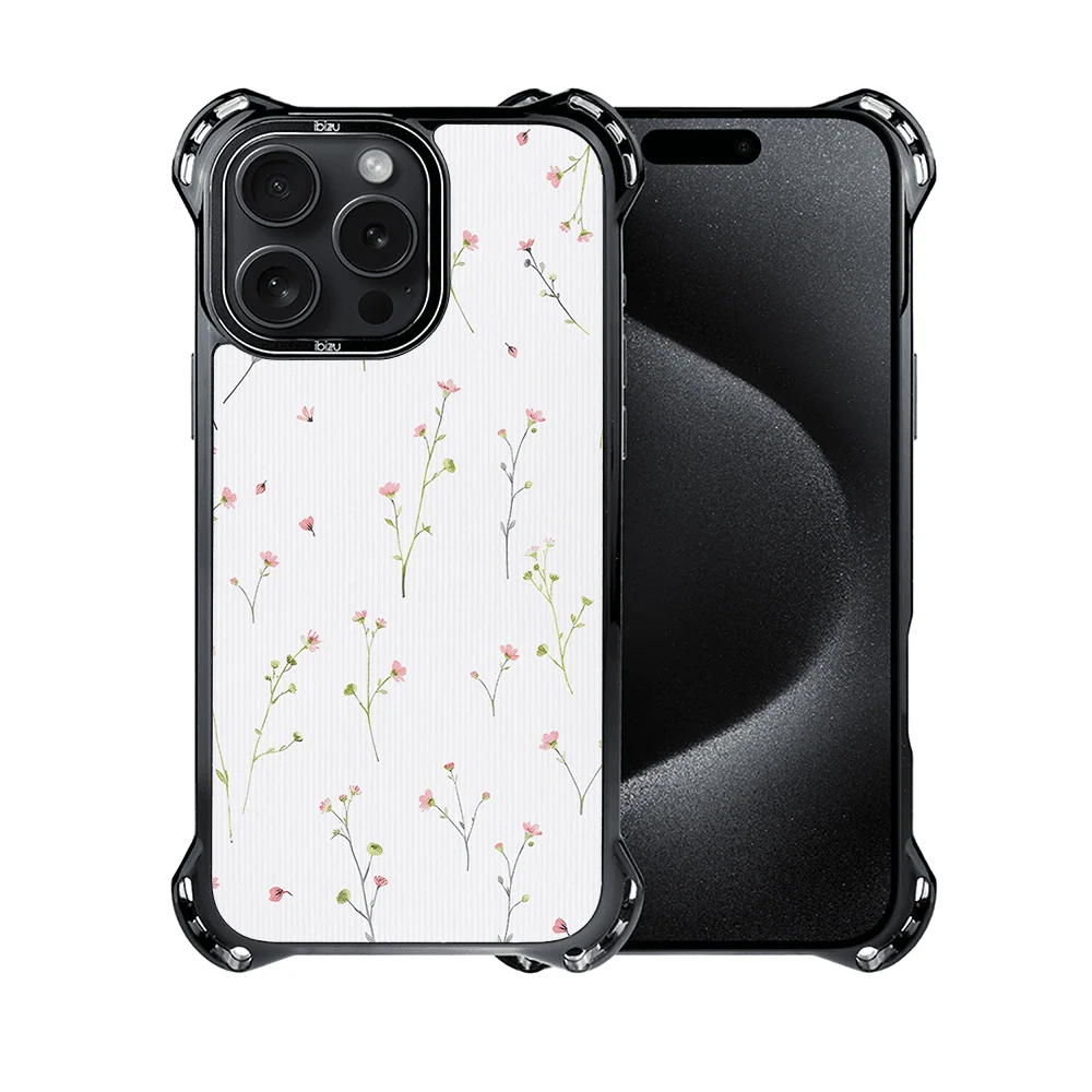 Etui do iPhone 15 Pro Max, Ibizu DropGuard Ultra z MagSafe, Pastel Bloom, Polna fantazja