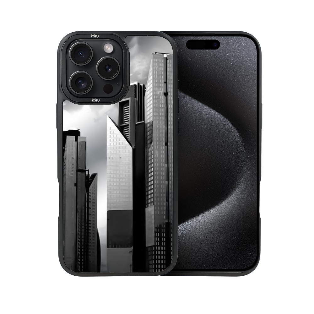 Etui do iPhone 15 Pro IBIZU DropGuard Matt z MagSafe, Noir City, Manhattan