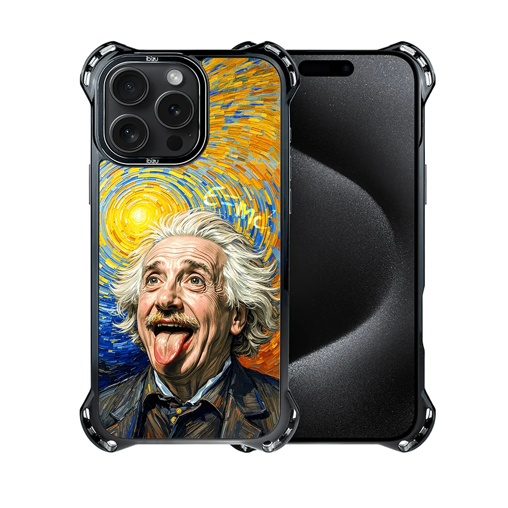 Etui do iPhone 15 Pro, Ibizu DropGuard Ultra z MagSafe, Einstein
