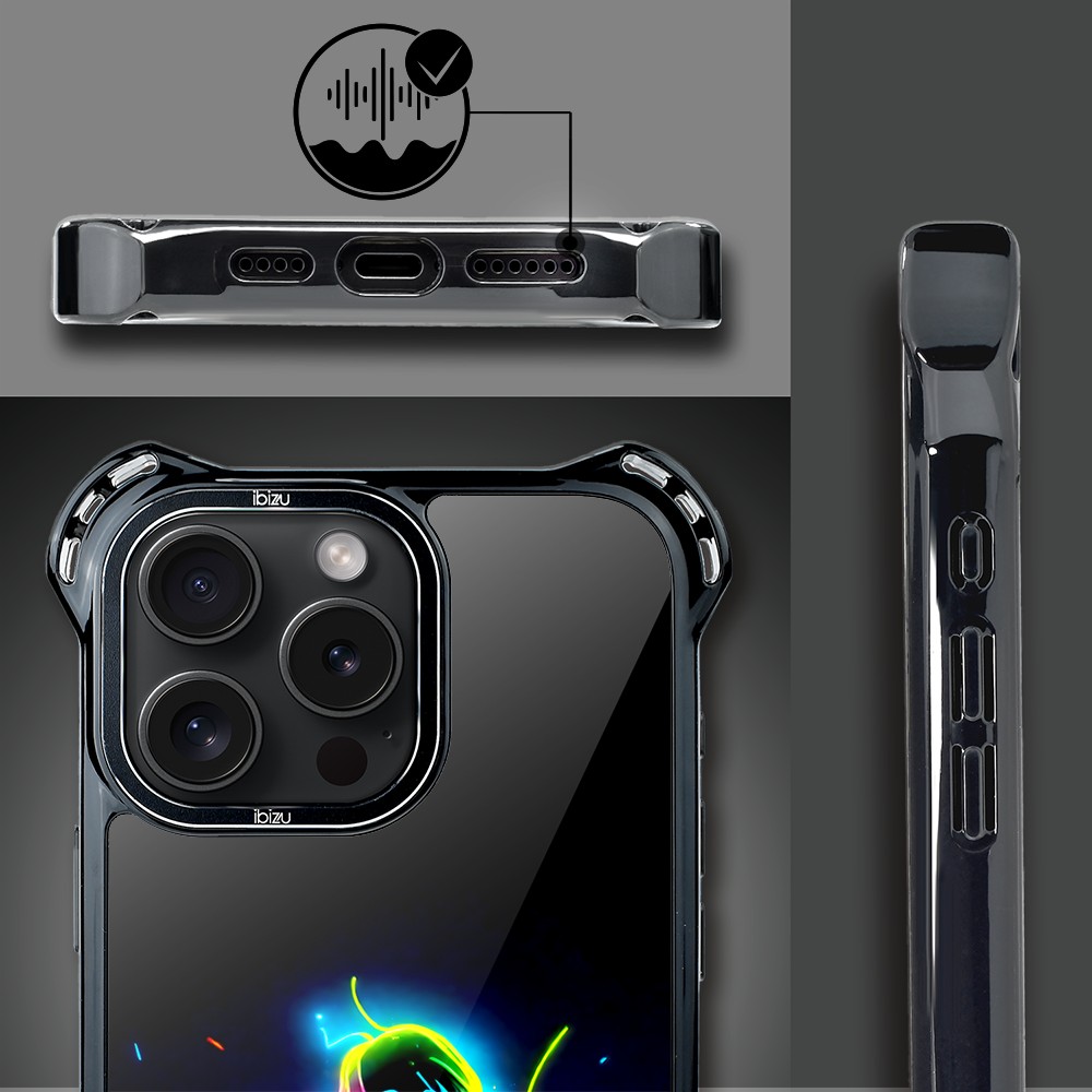 Etui do iPhone 15 Pro, Ibizu DropGuard Ultra z MagSafe, #ElectroMove, Jest moc