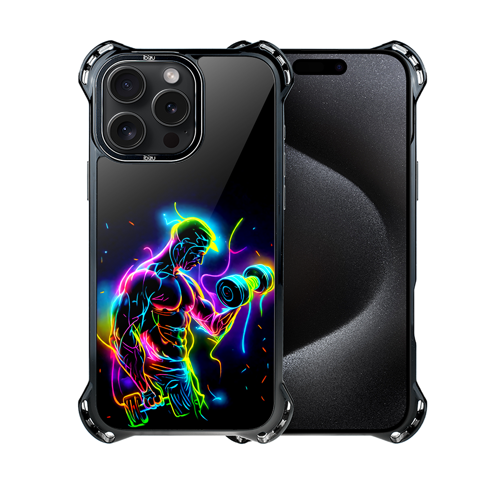 Etui do iPhone 15 Pro, Ibizu DropGuard Ultra z MagSafe, #ElectroMove, Jest moc