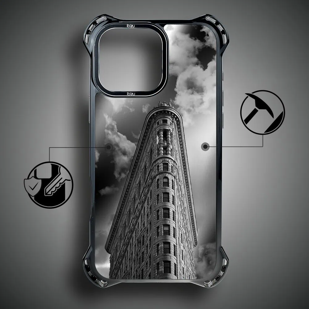 Etui do iPhone 15 Pro Max, Ibizu DropGuard Ultra z MagSafe, Noir City, Flatiron