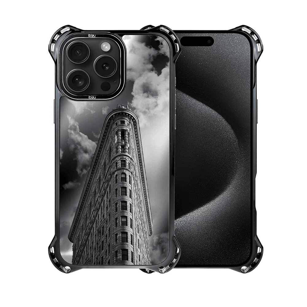 Etui do iPhone 15 Pro Max, Ibizu DropGuard Ultra z MagSafe, Noir City, Flatiron