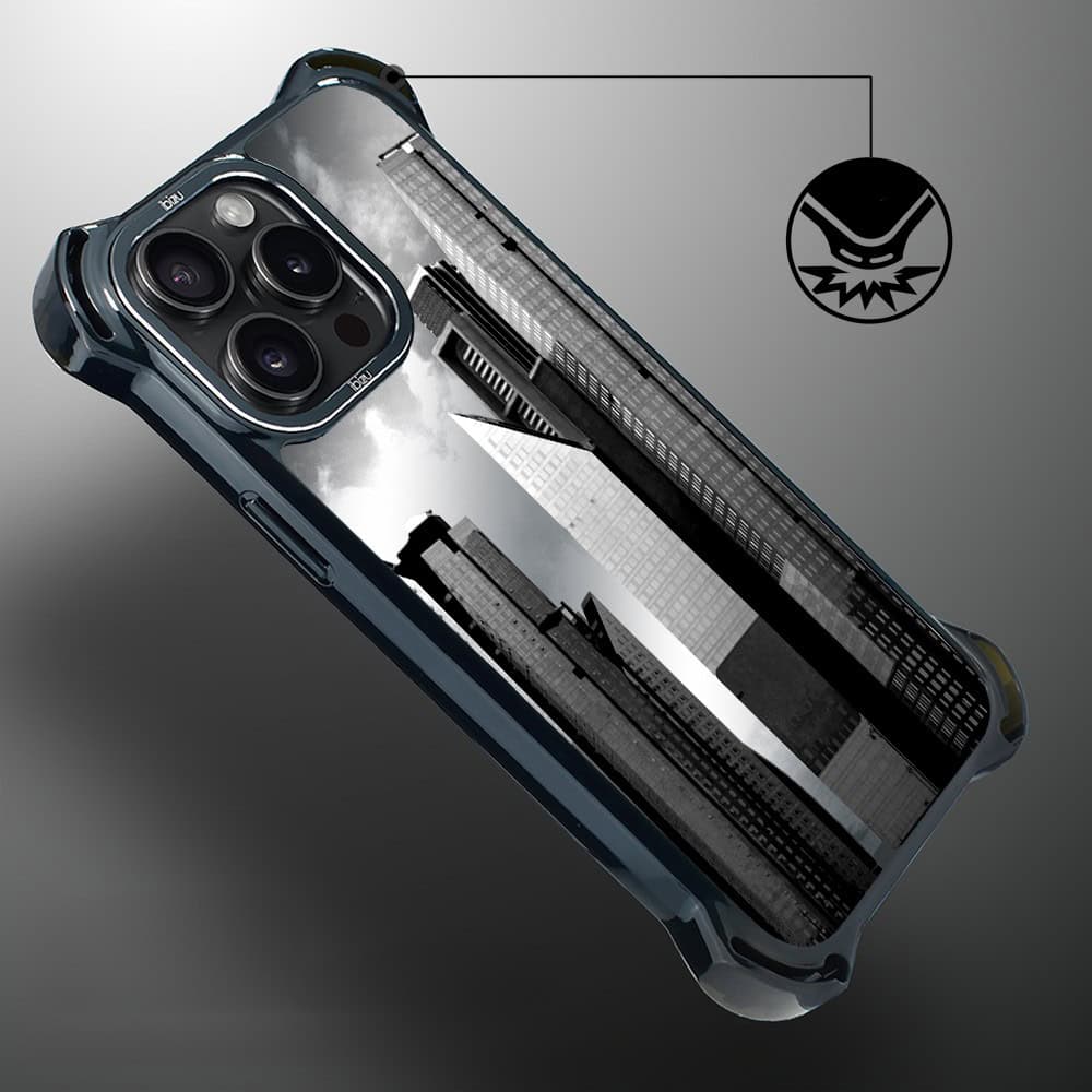 Etui do iPhone 15 Pro, Ibizu DropGuard Ultra z MagSafe, Noir City, Manhattan
