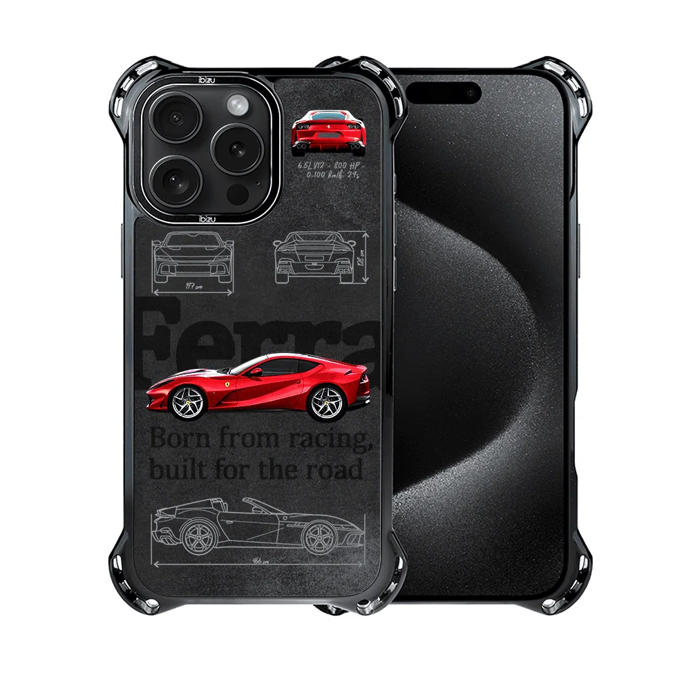 Etui do iPhone 15 Pro, Ibizu DropGuard Ultra z MagSafe, TechDrive, 812 Superfast