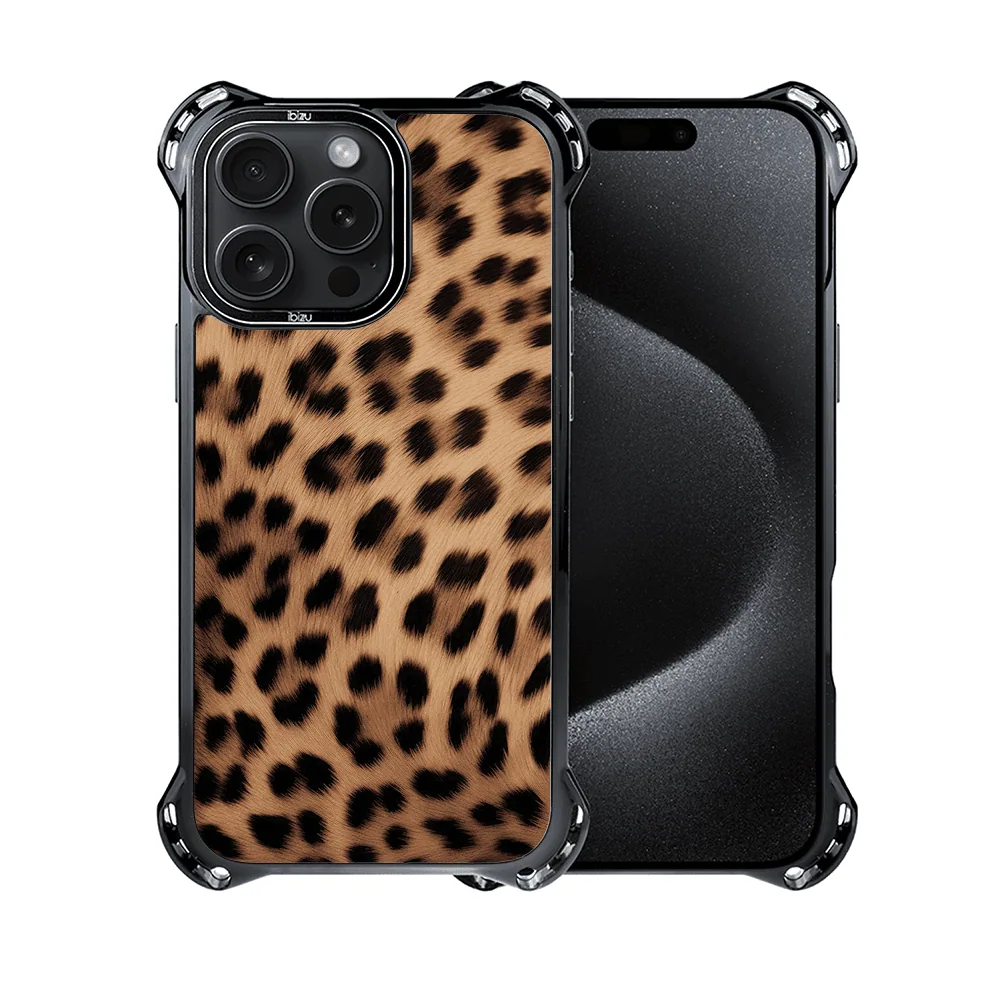 Etui do iPhone 15 Pro, Ibizu DropGuard Ultra z MagSafe, Zew Natury, Pantera