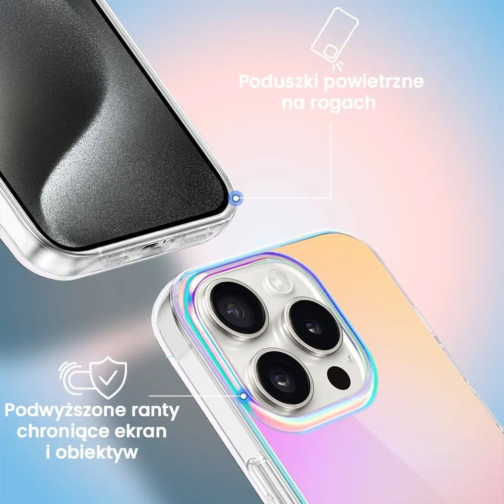 Etui do iPhone 15 Pro Max MagSafe California Sunset, zmieniające kolor