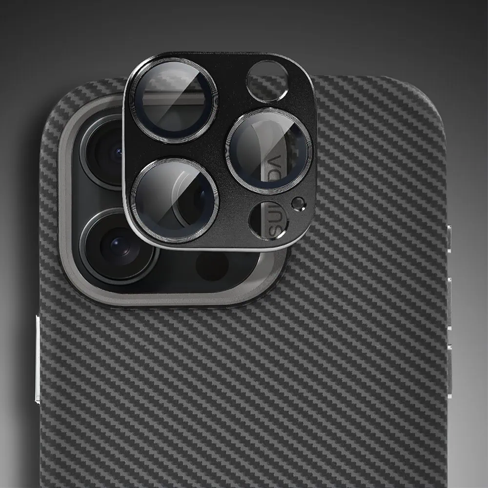 Etui do iPhone 15 Pro Max, Magsafe Carbon Skin, cienkie, karbonowe, Sulada original, czarne