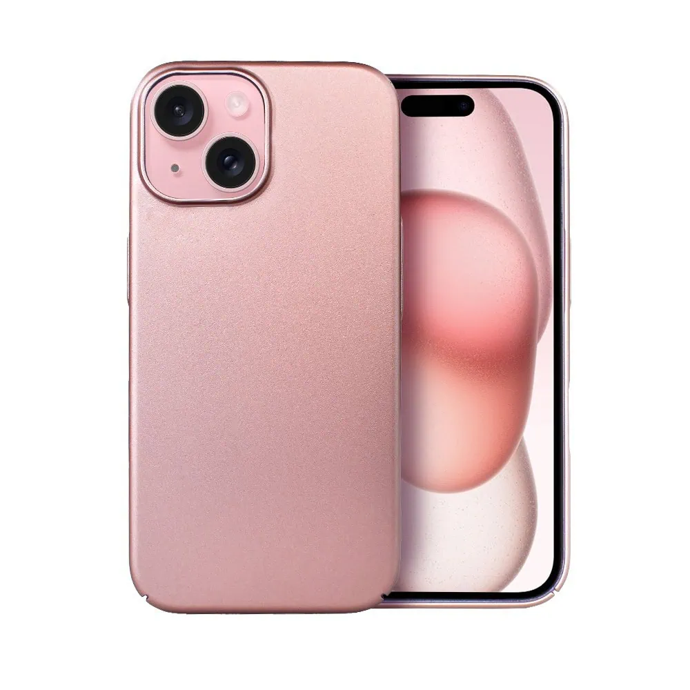 Etui do iPhone 15 Plus Skin Matt satynowe ultra cienkie, różowe (OUTLET)