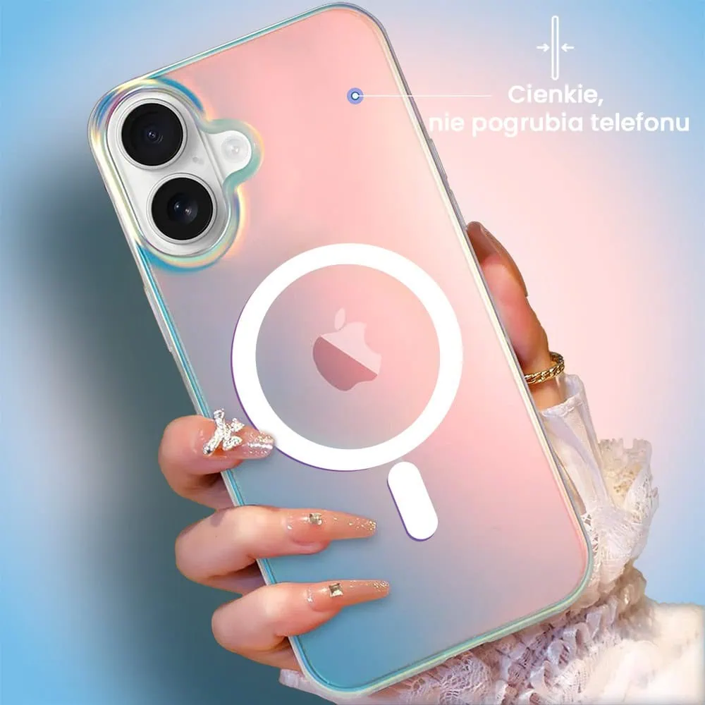 Etui do iPhone 16 Plus MagSafe California Sunset, zmieniające kolor