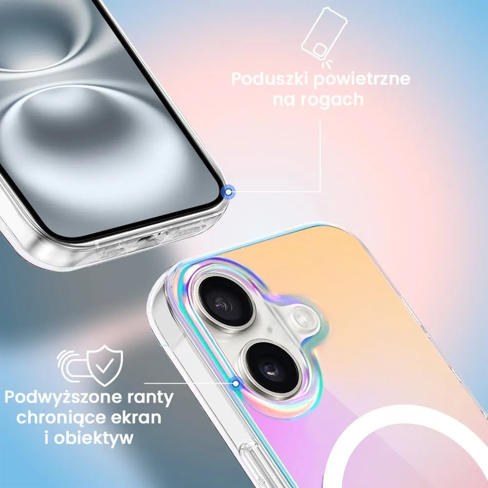 Etui do iPhone 16 Plus MagSafe California Sunset, zmieniające kolor