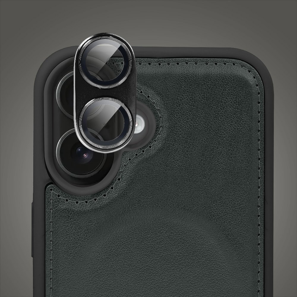 Etui do iPhone 16 3w1 Magsafe Double Book, zestaw etui oraz kabura z podstawką, czarne