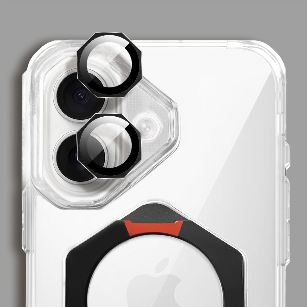 Etui do iPhone 16 HexArmor Skin Stand, twarde z podstawką, czarne