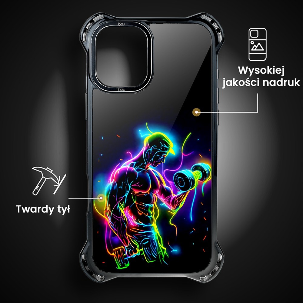 Etui do iPhone 16, Ibizu DropGuard Ultra z MagSafe, #ElectroMove, Jest moc