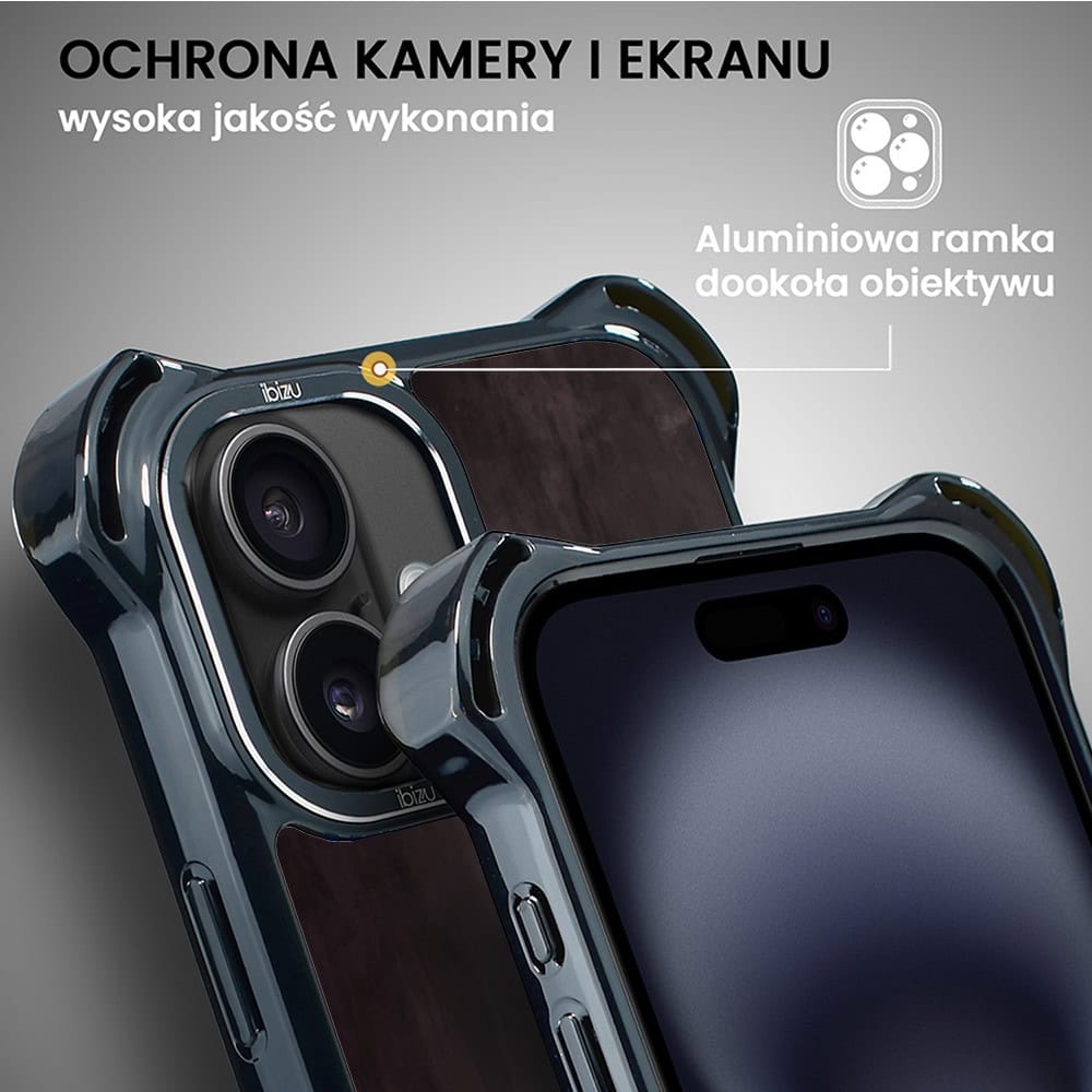 Etui do iPhone 16, Ibizu DropGuard Ultra z MagSafe, Leonardo Da Vinci, dama z kotem