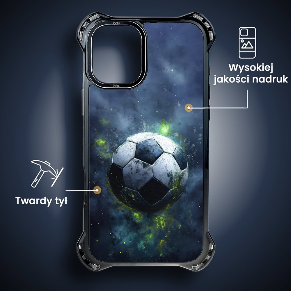 Etui do iPhone 16 Plus, Ibizu DropGuard Ultra z MagSafe, #Move, Piłka nożna