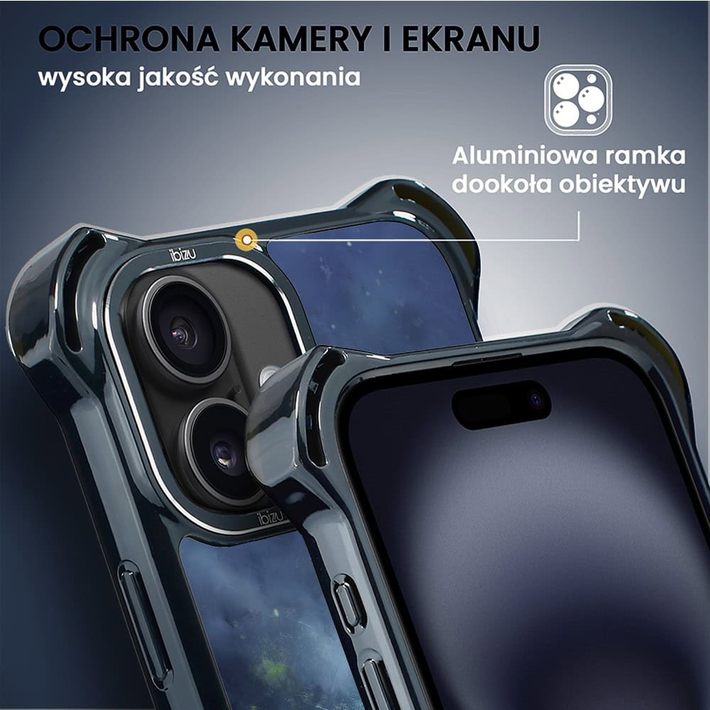 Etui do iPhone 16 Plus, Ibizu DropGuard Ultra z MagSafe, #Move, Piłka nożna