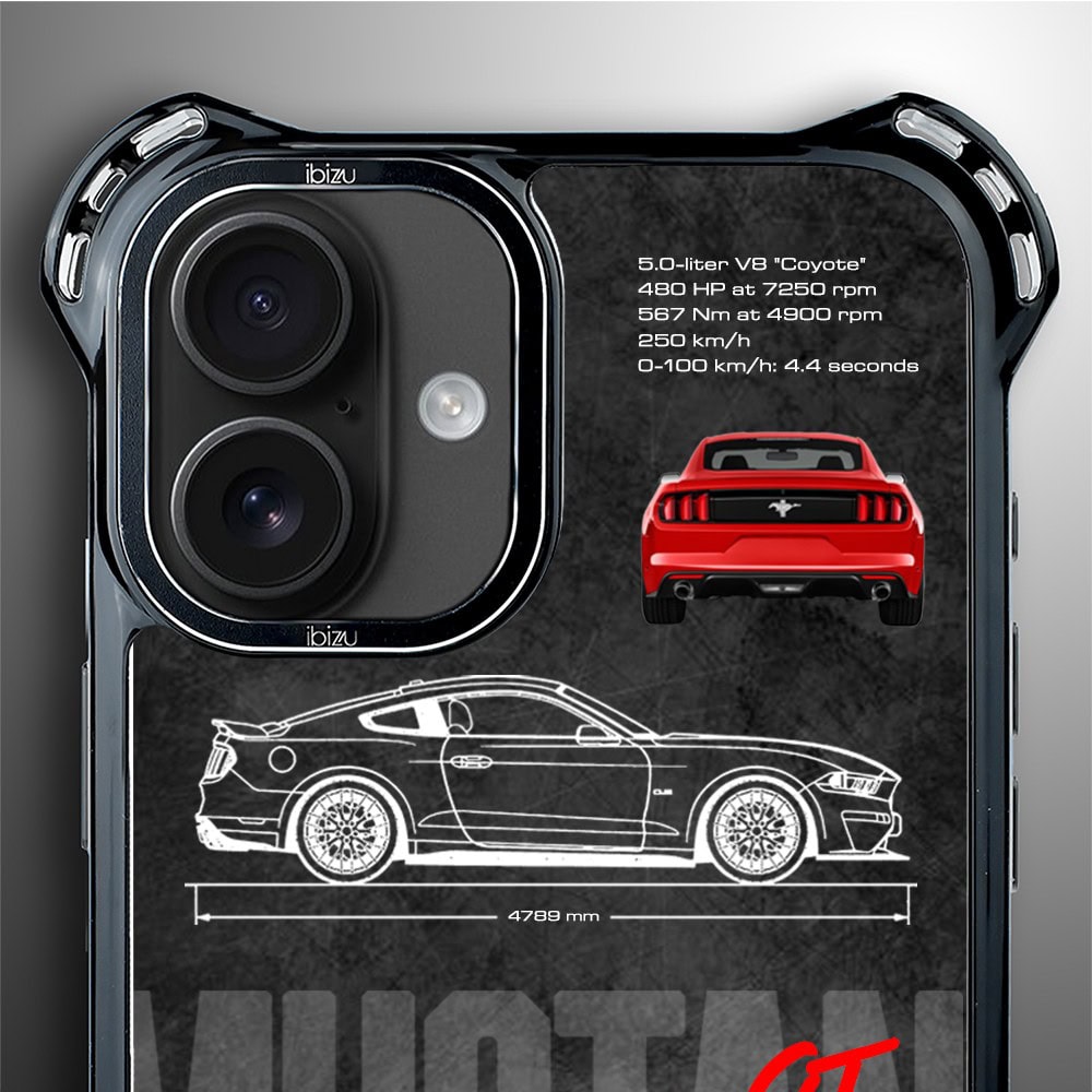 Etui do iPhone 16 Plus, Ibizu DropGuard Ultra z MagSafe, TechDrive, GT V8 “Coyote”