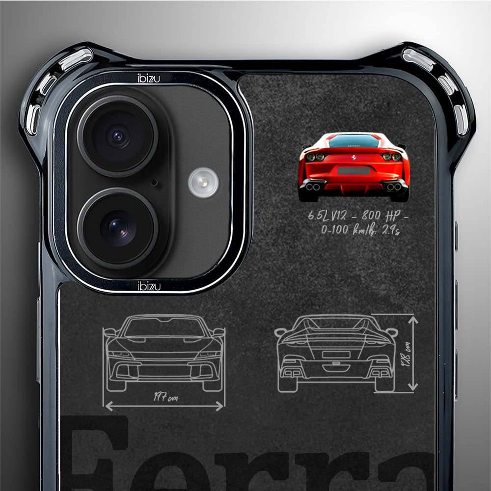 Etui do iPhone 16, Ibizu DropGuard Ultra z MagSafe, TechDrive, 812 Superfast
