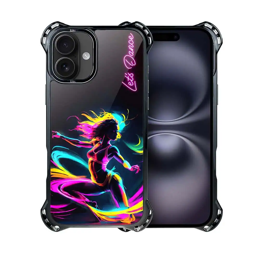 Etui do iPhone 16, Ibizu DropGuard Ultra z MagSafe, #ElectroMove, Taneczny rytm