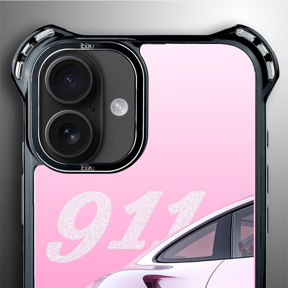 Etui do iPhone 16, Ibizu DropGuard Ultra z MagSafe, TechDrive, 911 różowe