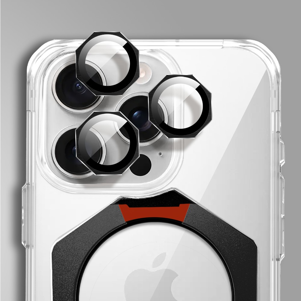 Etui do iPhone 16 Pro HexArmor Skin Stand, twarde z podstawką, czarne