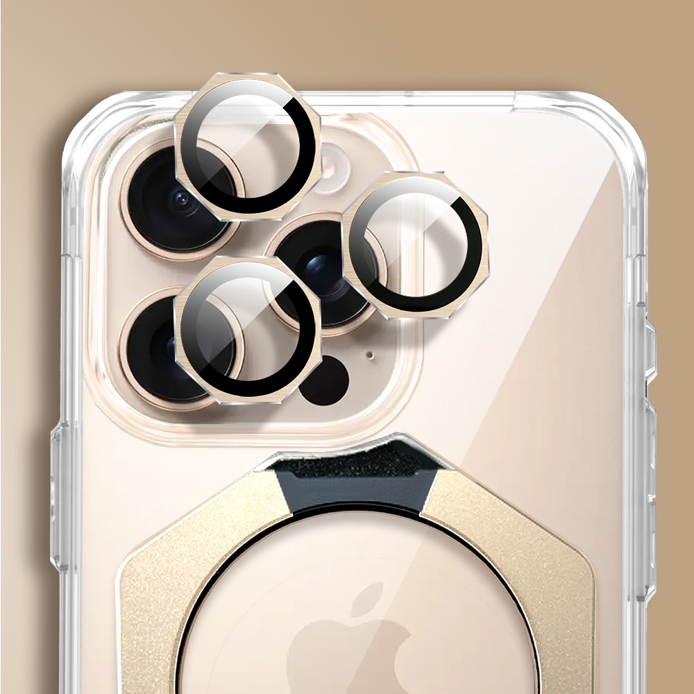 Etui do iPhone 16 Pro HexArmor Skin Stand, twarde z podstawką, tytan pustynny