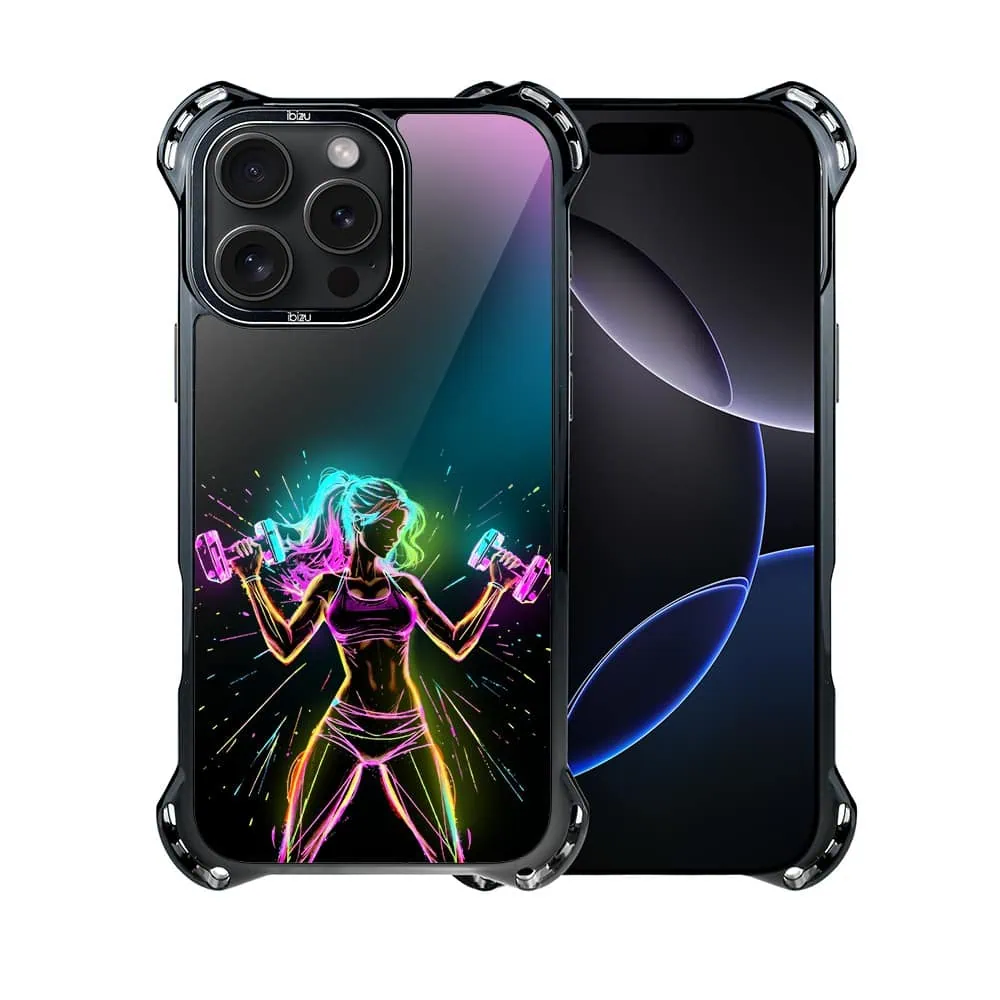 Etui do iPhone 16 Pro, Ibizu DropGuard Ultra z MagSafe, #ElectroMove, Wibracja fitness