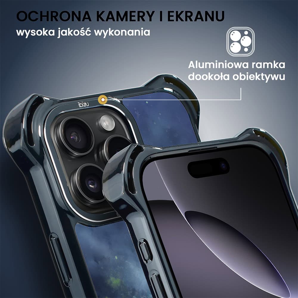 Etui do iPhone 16 Pro, Ibizu DropGuard Ultra z MagSafe, #Move, Piłka nożna
