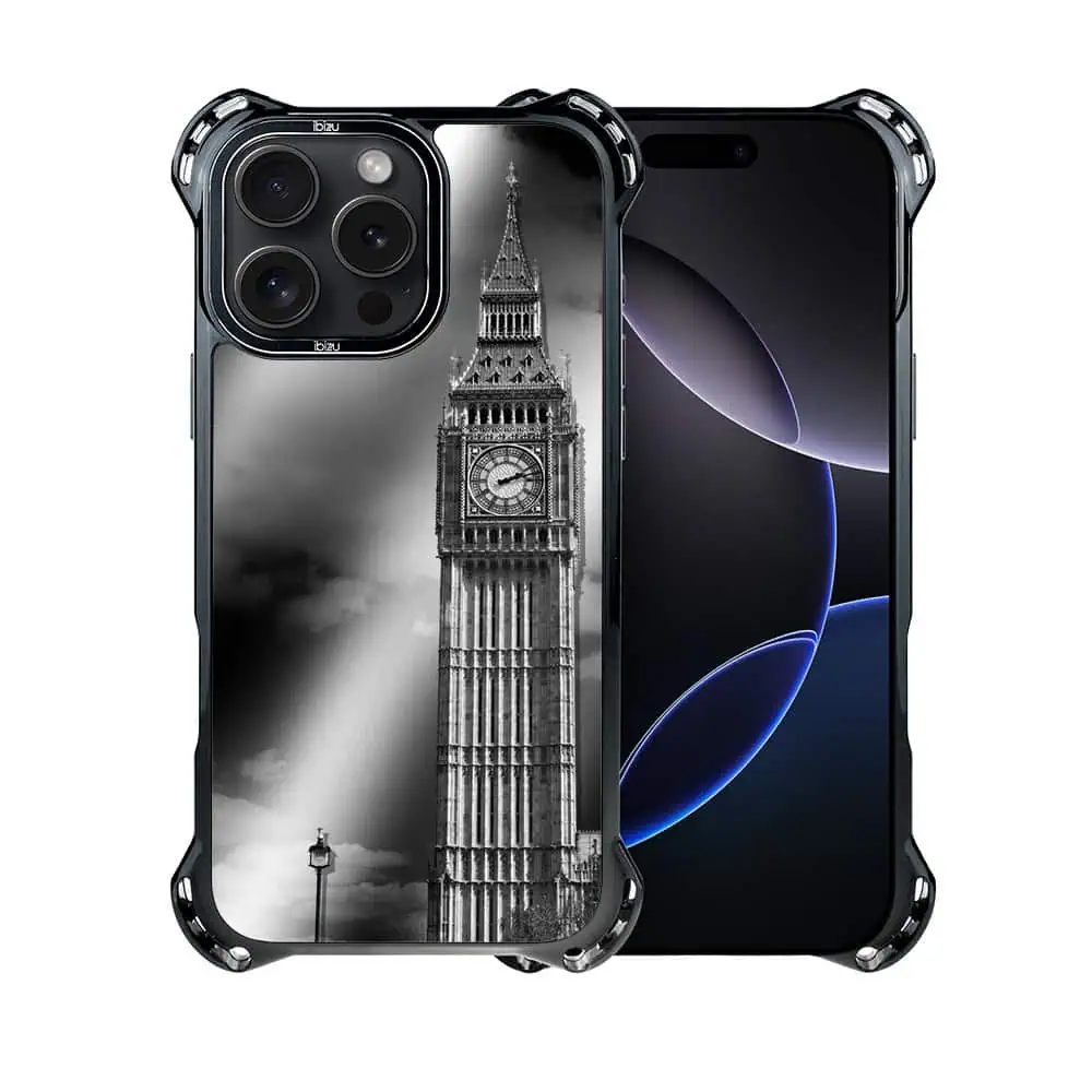 Etui do iPhone 16 Pro Max, Ibizu DropGuard Ultra z MagSafe, Noir City, Big Ben