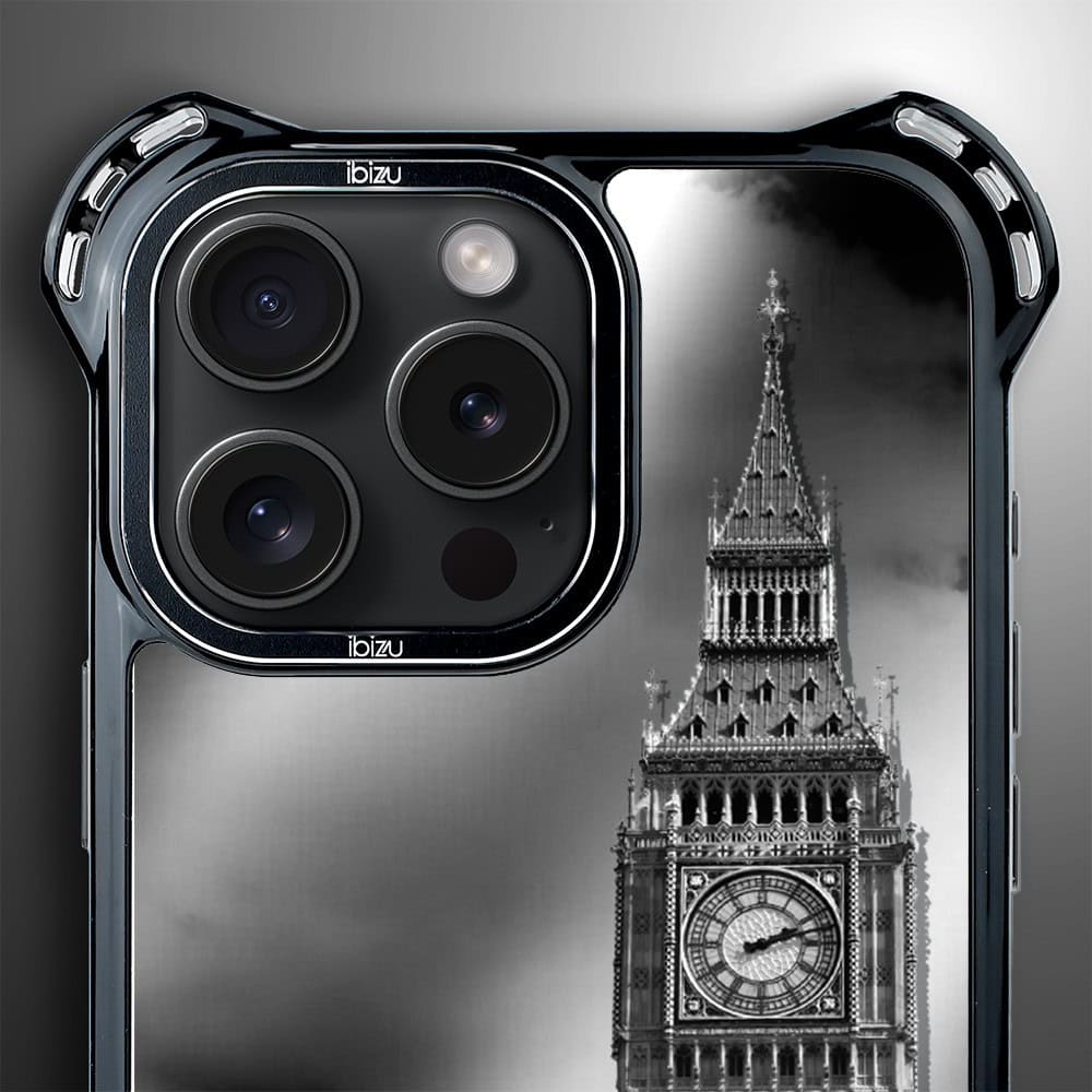 Etui do iPhone 16 Pro Max, Ibizu DropGuard Ultra z MagSafe, Noir City, Big Ben