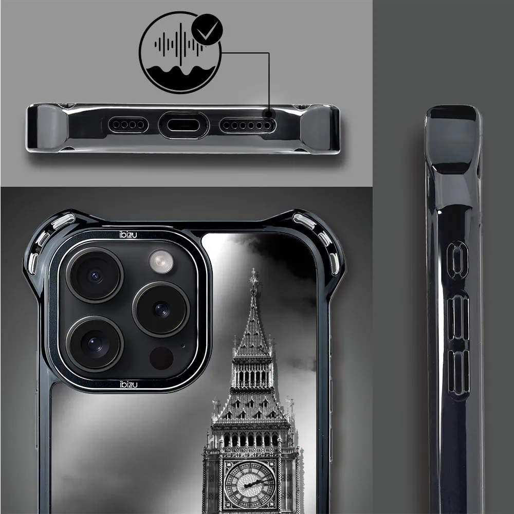 Etui do iPhone 16 Pro Max, Ibizu DropGuard Ultra z MagSafe, Noir City, Big Ben