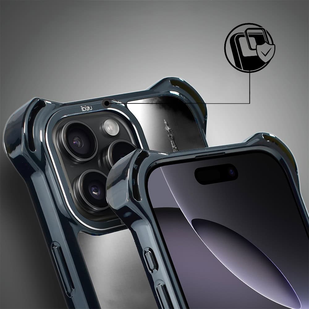 Etui do iPhone 16 Pro Max, Ibizu DropGuard Ultra z MagSafe, Noir City, Big Ben