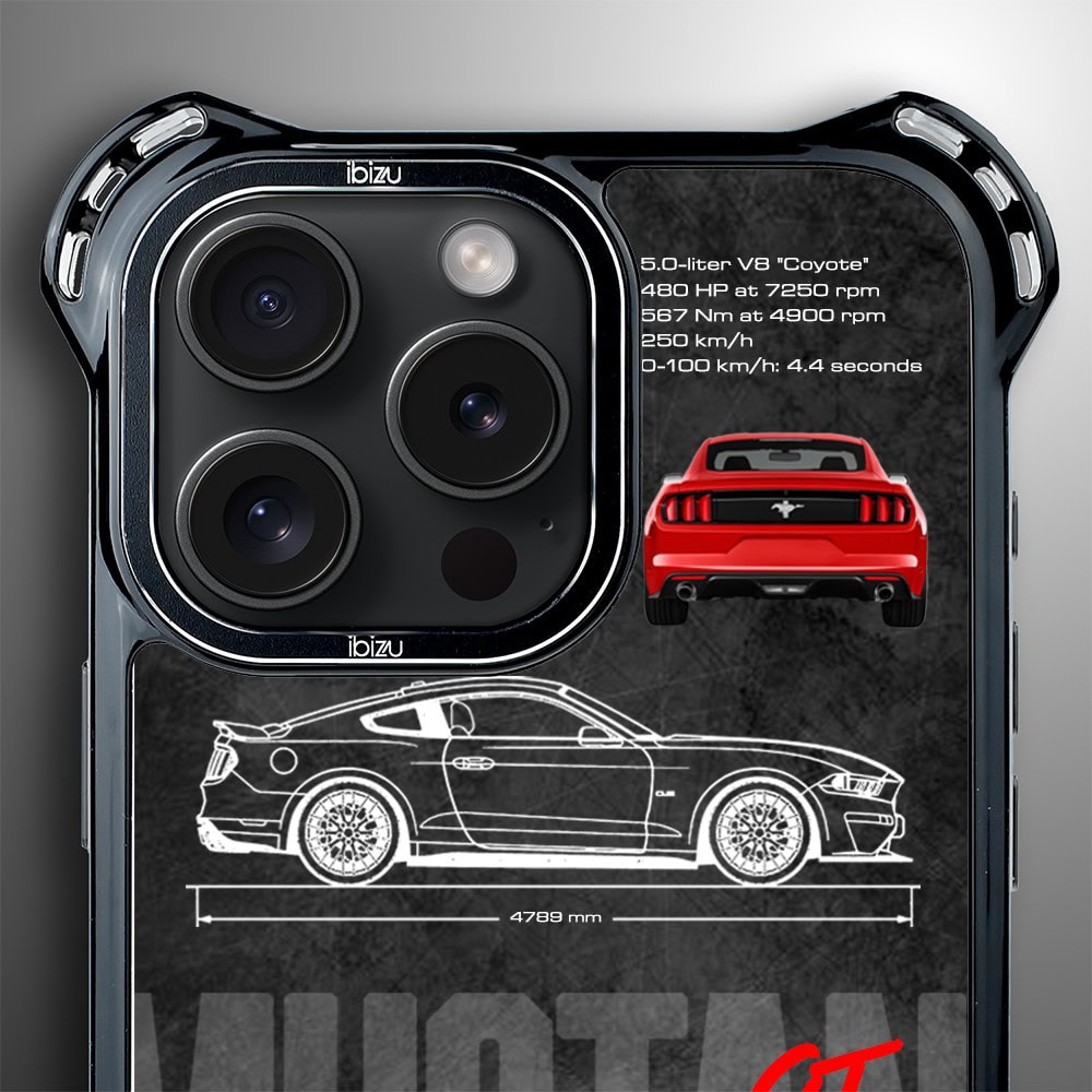 Etui do iPhone 16 Pro, Ibizu DropGuard Ultra z MagSafe, TechDrive, GT V8 “Coyote”
