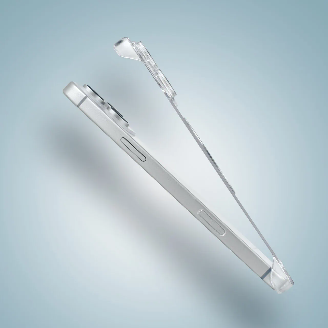 Etui do iPhone 16 Pro MagSafe Luxury Protect Lite, hybrydowa ochrona kamery, przeźroczyste